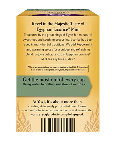 Yogi - Egyptian Licorice (16bg 6)