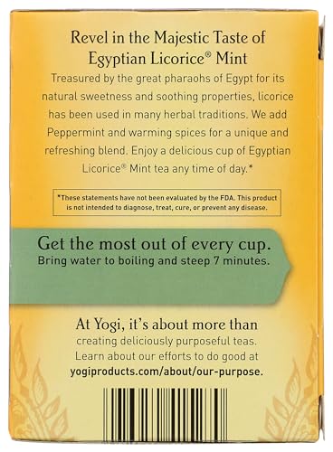 Yogi - Egyptian Licorice (16bg 6)