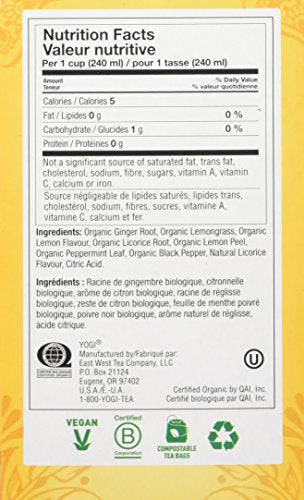 Yogi - Lemon Ginger (16bg 6)