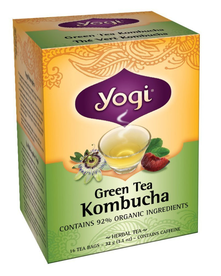 Yogi - Green Tea With Kombucha (16bg 6)