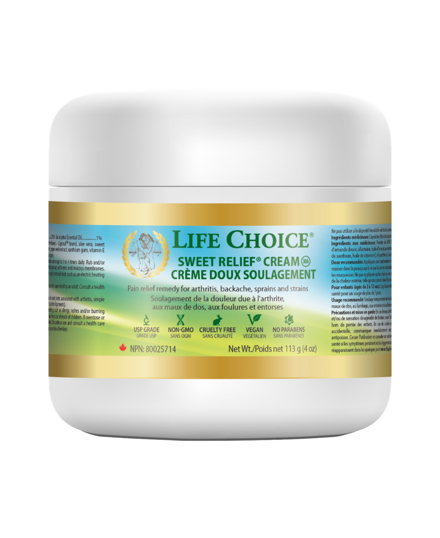 Sweet Relief MSM Cream, 113g - Life Choice - Image 1