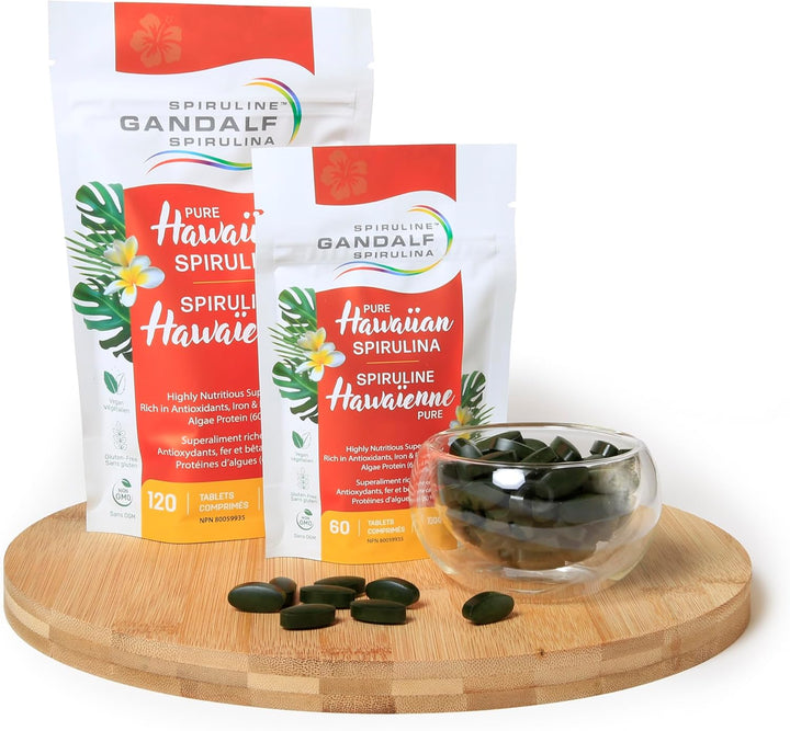 Hawaiian Spirulina 1000mg, 60 tabs - Gandalf - Image 3