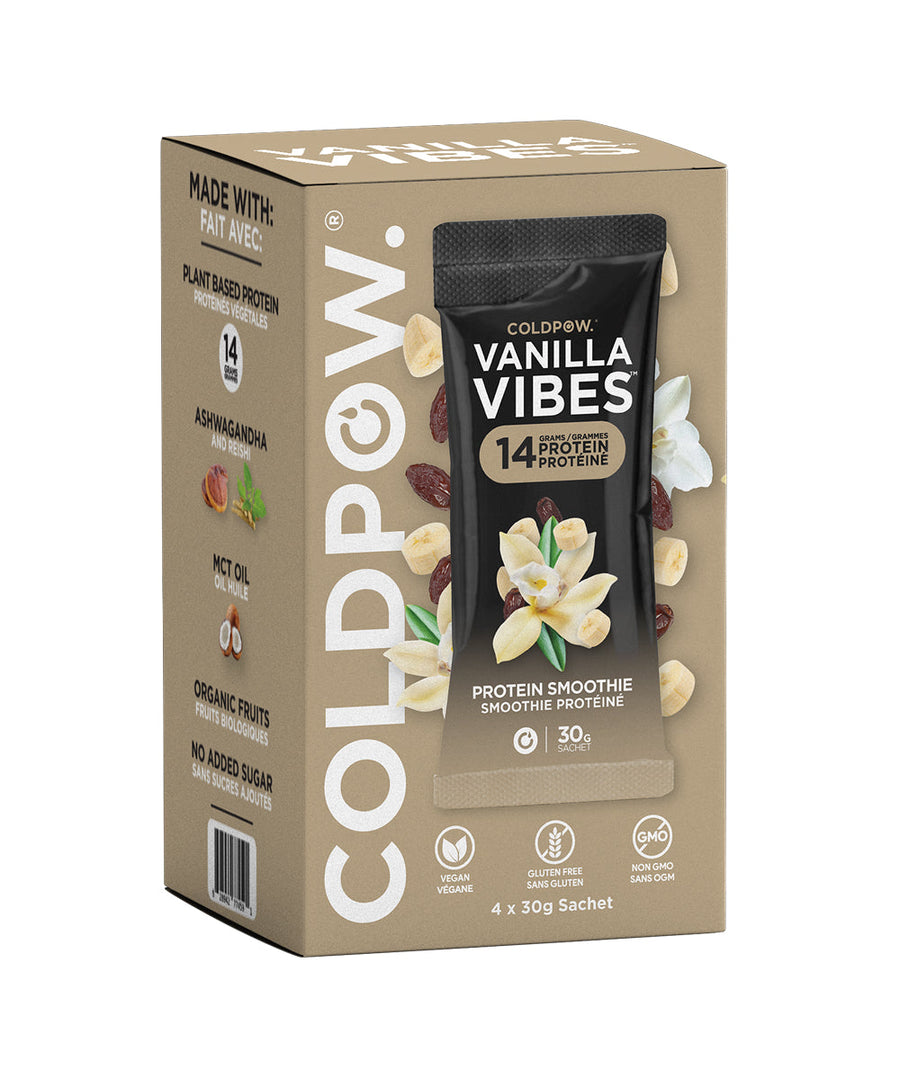 Coldpow Drinks Vanilla Vibes, 35g x4 - Coldpow Drinks