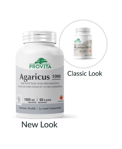 Provita - Agaricus 1000 (90 caps) - Image 1