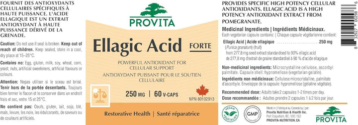 Provita - Ellagic Acid (60 vcaps)
