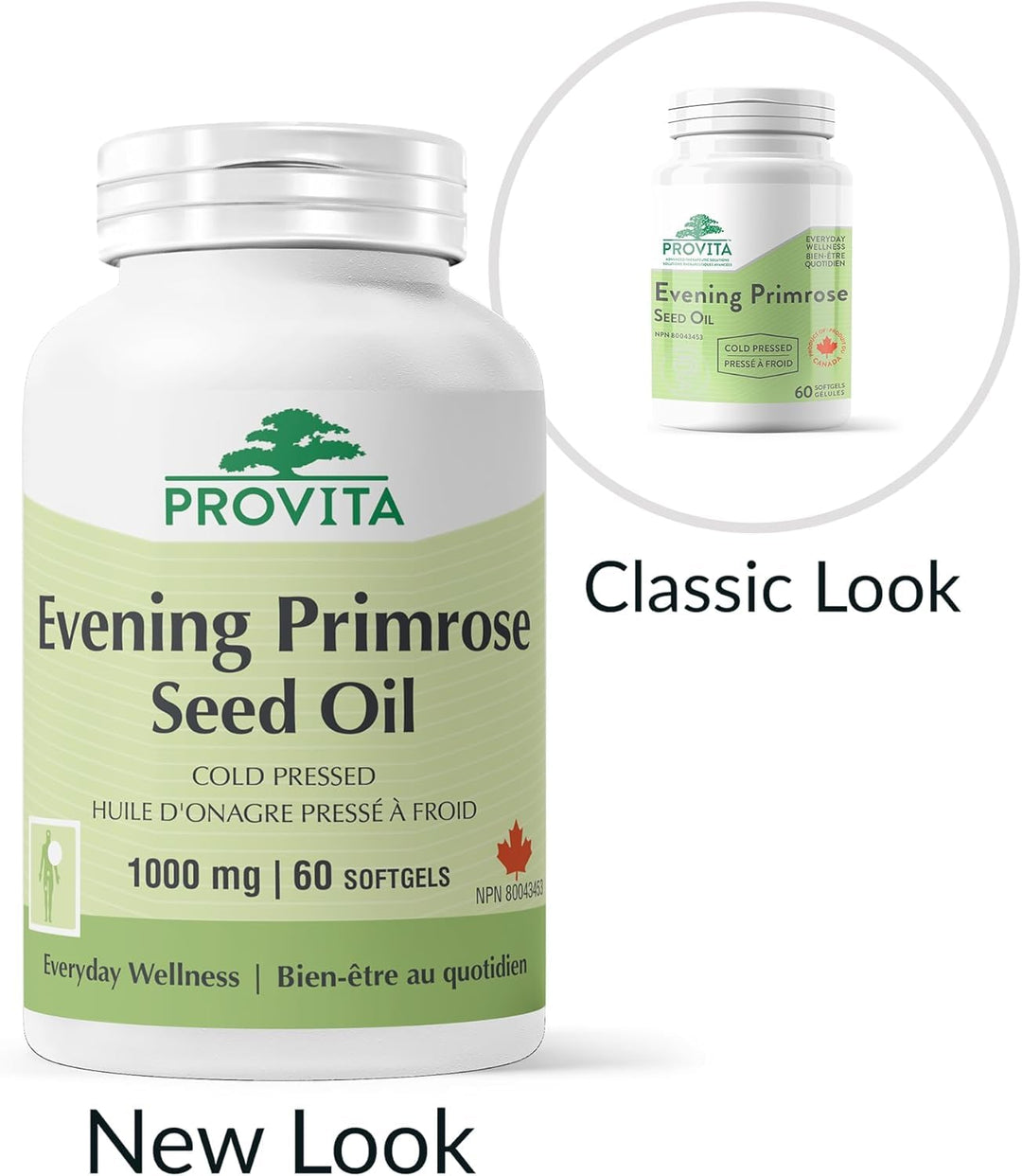 Provita - EPO-1000 Evening Primrose Oil (60 softgels)