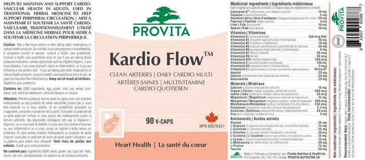 Provita - Kardio Flow (90 caps)