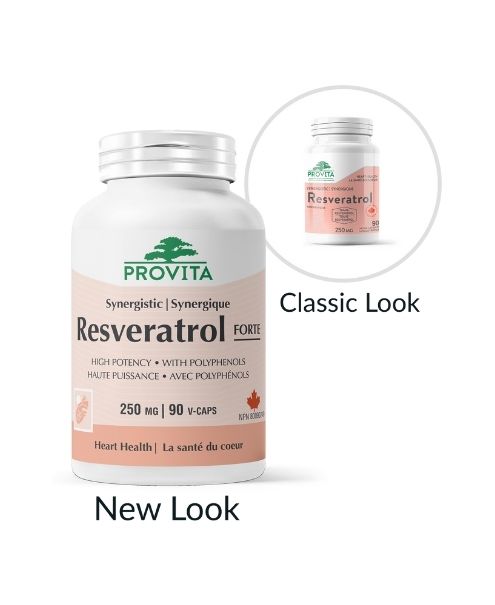 Resveratrol Forte 90 caps - Provita - Image 1
