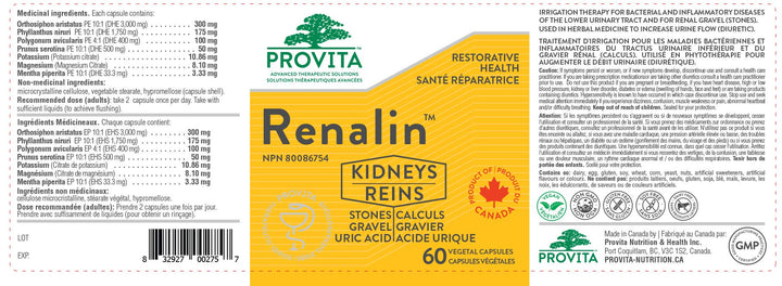 Provita Pro - Renalin (60 vcaps)