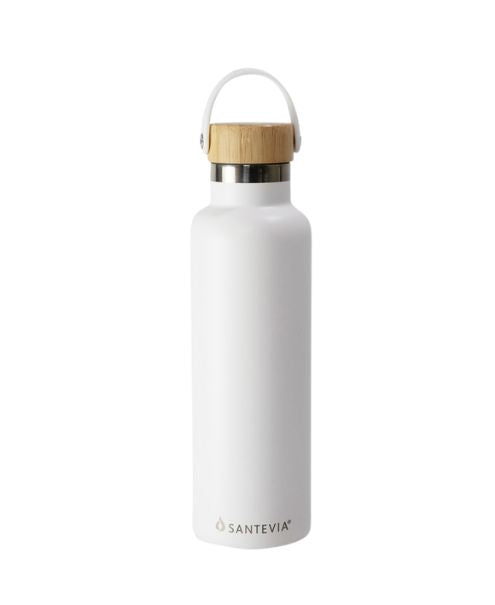 Santevia Systems - Stainless Steel Bottle (White) (600ml) - Image 1