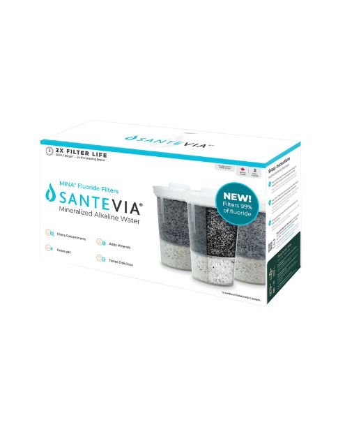 Santevia Systems - MINA Pitcher Filter (3pack) - Image 1