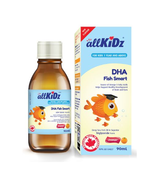 Allkidz - DHA Fish Smart, 90ml - Image 1
