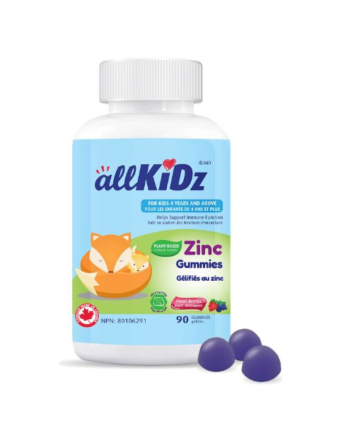 Allkidz - Zinc Gummies, 90s - Image 1