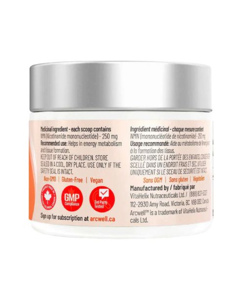 Arcwell - Sp Nmn Powder, 250mg/Scoop/30g - Image 2