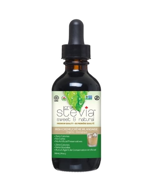 Crave Stevia - Irish Creme Liq. Stevia 30ml - Image 1