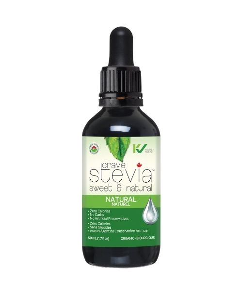 Crave Stevia - Natural Liq. Stevia 50ml - Image 1