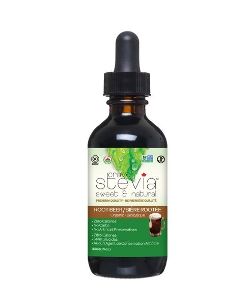 Crave Stevia - Rootbeer Liq. Stevia 30ml - Image 1
