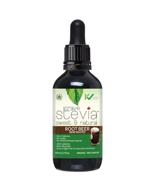 Crave Stevia - Rootbeer Liq. Stevia 50ml - Image 1