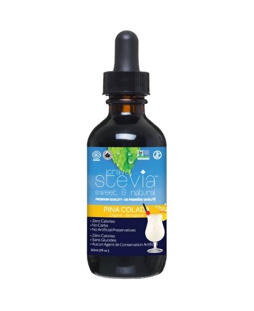 Crave Stevia - Pina Colada Liq. Stevia 30ml - Image 1