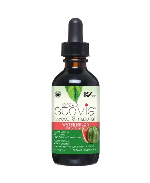 Crave Stevia - Watermelon Liq. Stevia 30ml - Image 1