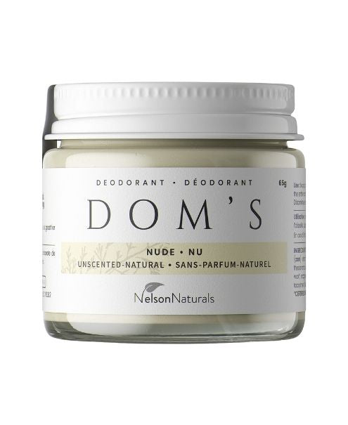 Doms Naturals - Nude Unscented Deodor. 65ml - Image 1