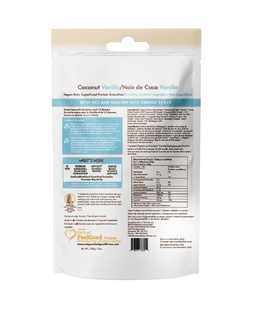 Eatgood Feelgood - Coconut Vanilla, 250g - Image 2