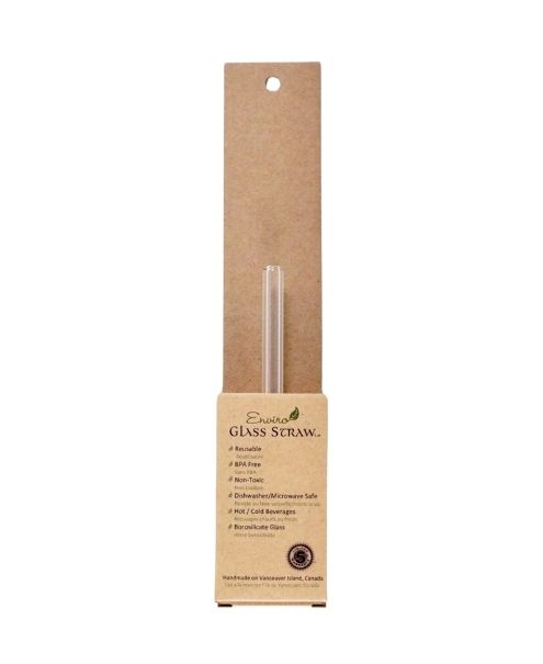 Enviro Glass Straws - Reg. Straw 6" Straight - Image 1