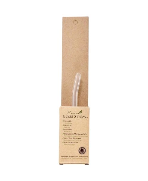 Enviro Glass Straws - Reg. Straw 6" Bent - Image 1