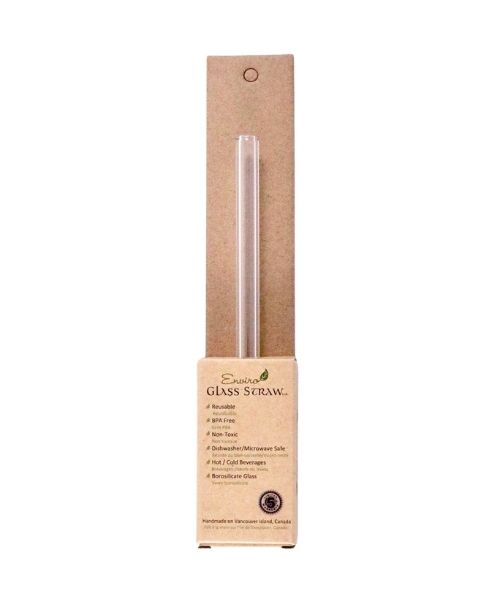 Enviro Glass Straws - Smoothie Straw 8" Straight - Image 1