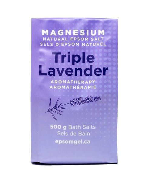 Epsomgel - Triple Lavender Bath Salt, 500g - Image 1