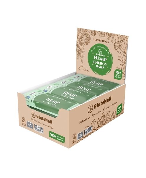 Glutenull - Hemp Energy Bar,12/Pk - Image 1