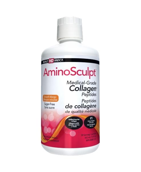 Health Direct Collagen - Aminosculpt Mango, 443ml - Image 1