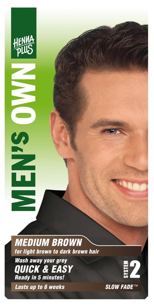 Hennaplus - Men's Own Medium Brown, 80ml