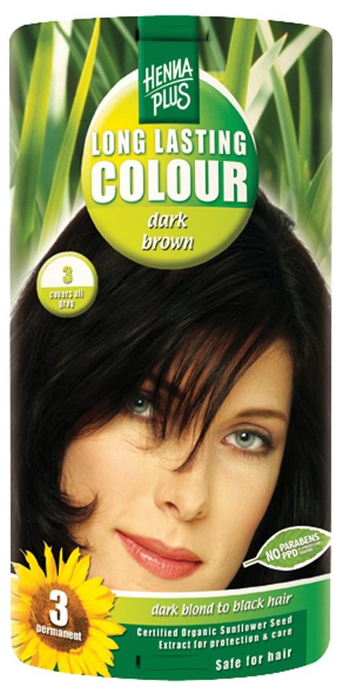 Hennaplus - Dark Brown 3, 100ml