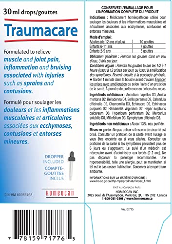 Homeocan - Traumacare Drops, 30ml