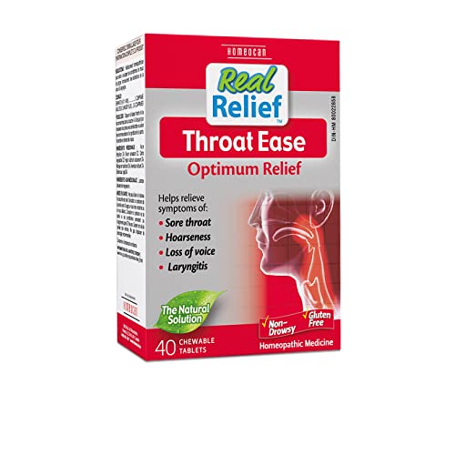 Homeocan - Throat Ease, 40 Tablets