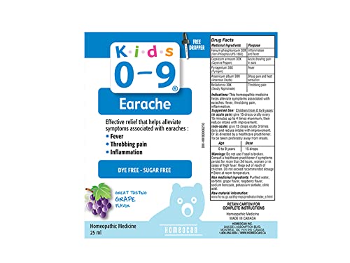 Homeocan - Kids 0-9 Earache Solut., 25ml