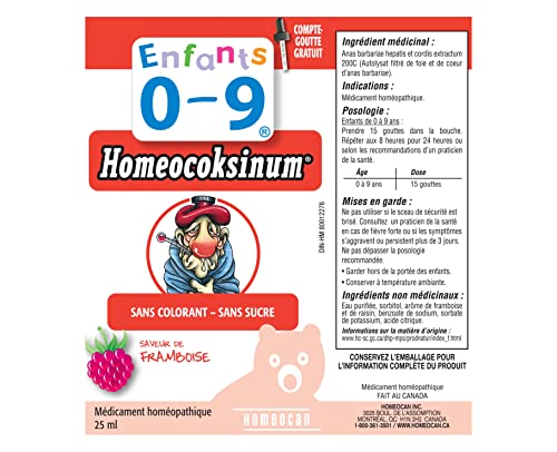Homeocan - Kids 0-9 Homeocoksinum, 25 Ml