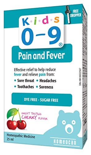 Homeocan - Kids 0-9 Pain & Fever, 25 Ml
