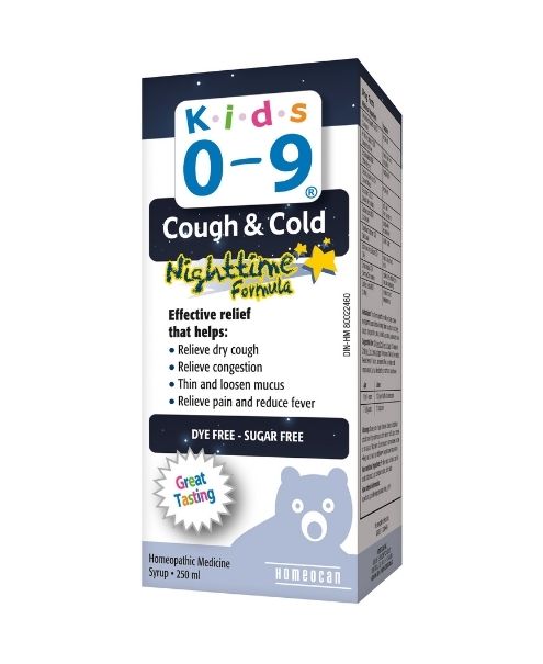 Homeocan - Kids 0-9 Night Cough&Cld,250ml - Image 1