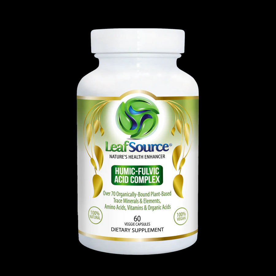 Leaf Source - Humic-Fulvic Acid Complex, 60g (Glass) - Image 1