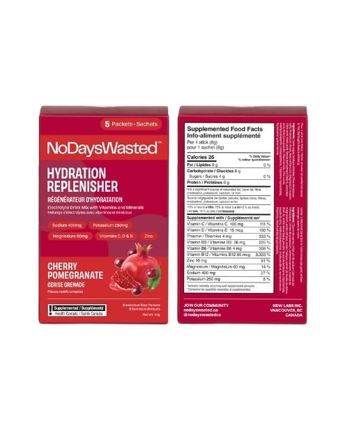 No Days Wasted - Cherry Pomegranate (5pk) - Image 1