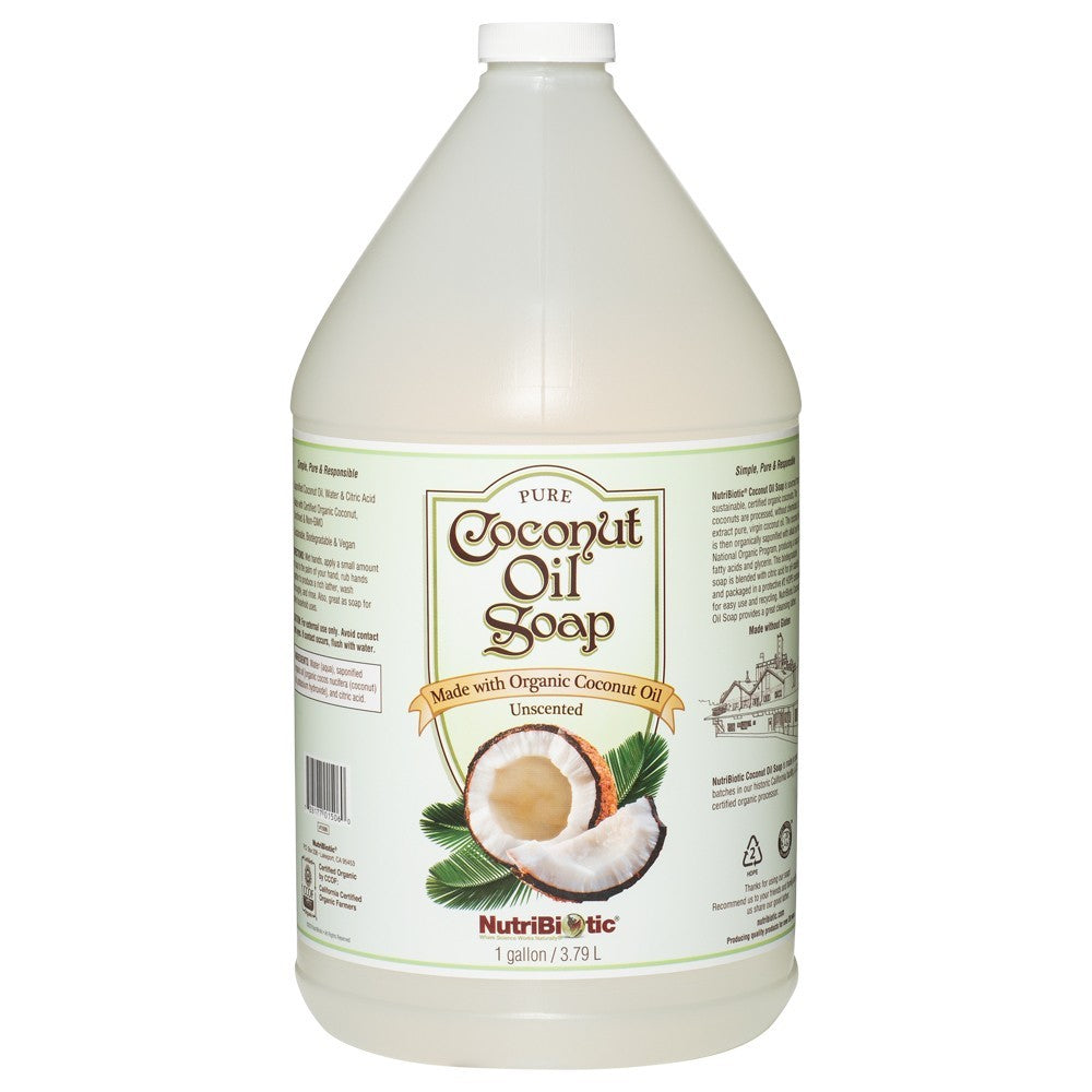 Nutribiotic - Coconut Oil Soap Unsent. (1gl) - Image 1