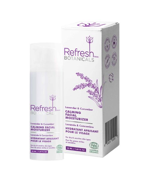 Refresh Botanicals - Calming Facial Moisturizer (50ml) - Image 1