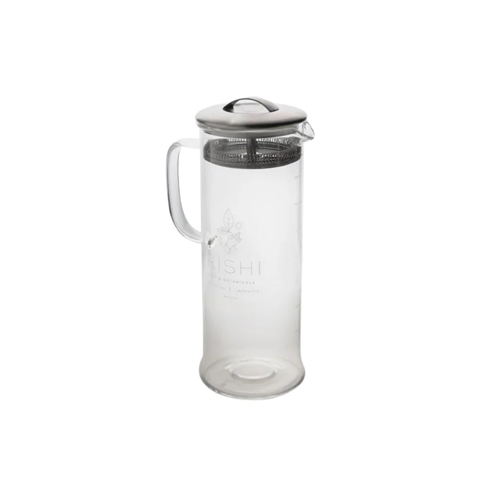 Rishi Tea - Pitcher Simple Brew Glass (1l) - Image 1