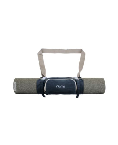 Rumi Earth - Origami Yoga Mat Carrier - Graphite - Image 1