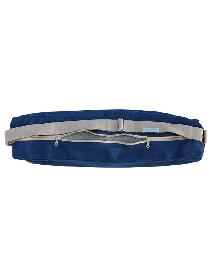 Rumi Earth - Cotton Yoga Bag - Midnight - Image 1