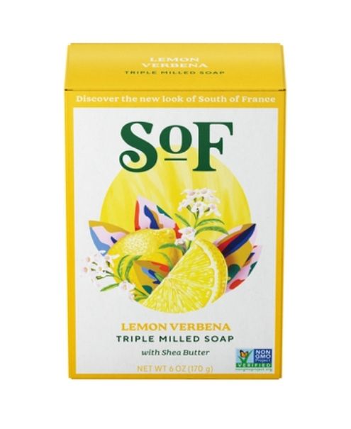 South Of France - Natural Soap Lem Verbena (170g)  - Image 1