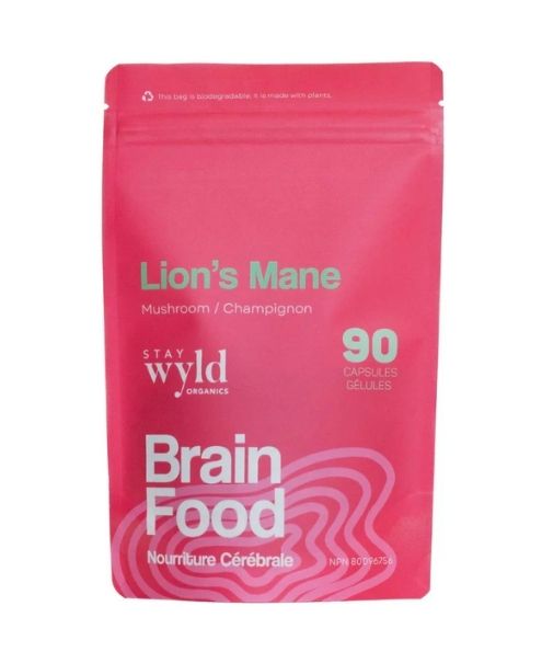 Stay Wyld Organics Ltd - Lion's Mane (90caps) - Image 1