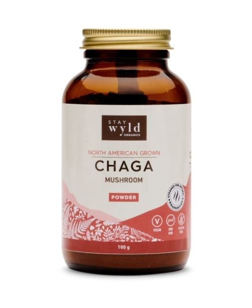 Stay Wyld Organics Ltd - Chaga Powder (100g) - Image 1
